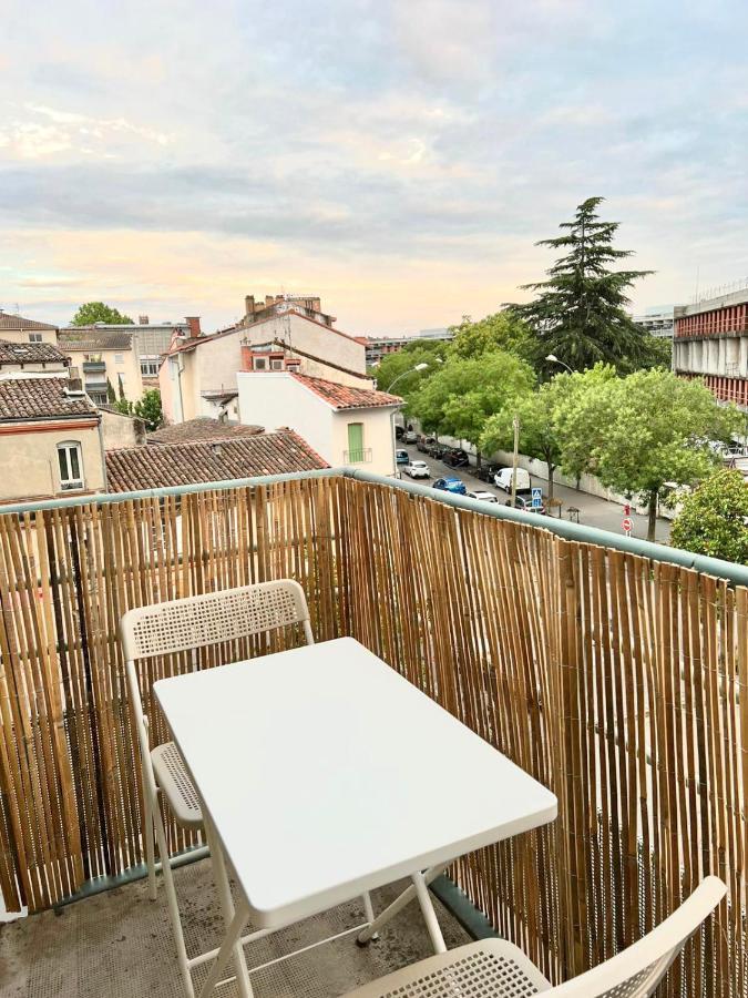 Studio Chill Spot Avec Balcon - 6 Min Capitole- Metro Compans A 2 Min - Wifi & Entree Autonome トゥールーズ エクステリア 写真